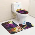 Nordic 3 Stück Bad Matte Set Bad Wc Dusche Zimmer Teppich Teppiche Speicher Schaum Dame Bad Bad Matte Teppich Teppich sets|Badematten| -