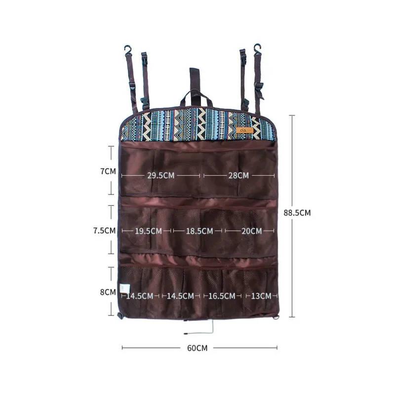 Outdoor Sports Multifunctional Storage and Portable Tent Mountaineering Camping Portable Storage hanger Pocket 2018 New Hot