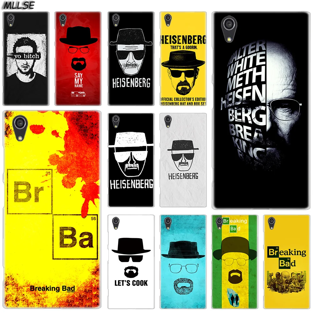 

MLLSE Breaking bad style Fashion Case Cover for Sony Xperia M4Aqua M5 E5 X XA XA1 XA2 Plus XA3 XZ XZ1 XZ2 Compact Z5 L1 L2 L3