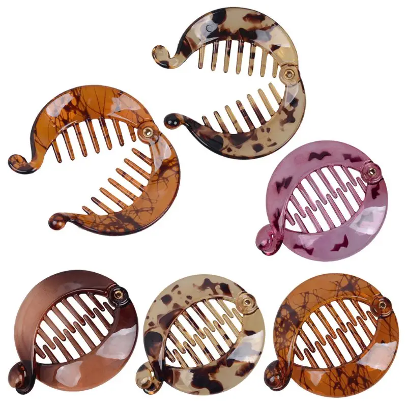 

Acrylic Fish Banana Hair Claw Clips Hair Jewelry Jaw Clips For Thick Hair Non-slip Hair Claw Clip for Women Clips Clamp