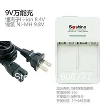 9 V li-ion 9,8 V Ni-MH 8,4 vперезаряжаемое быстрое зарядное устройство