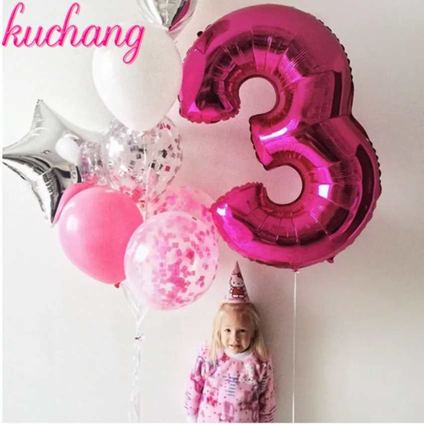 

1Pcs 40''Gold Silver Number Balloon Aluminum Foil Helium Balloons Birthday Wedding Party Decor Celebration Inflatable Air Baloes