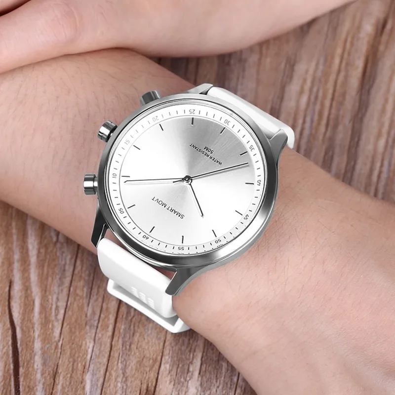 COXRY большие спортивные часы для женщин Bluetooth Смарт белые часы силиконовый ремешок Кварцевые шагомер женские часы водонепроницаемые люксовый бренд