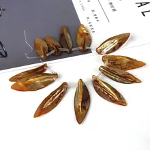 12 шт Мода 3-5 см случайный размер пресноводный натуральный мать кулон с жемчужной раковиной ожерелье для ювелирных изделий Изготовление DIY