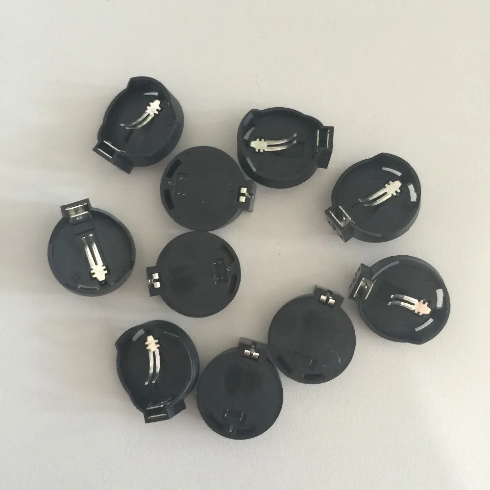 10Pcs 2cm Pin Distance Housing Cell Button Battery Holder for CR2032/2025/2016 | Инструменты