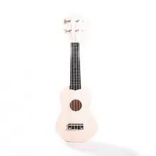 Портативный размер 21 дюймов укулеле DIY Kit Гавайская гитара картина ручной работы деревянные музыкальные игрушки, музыкальный инструмент игрушки для детей