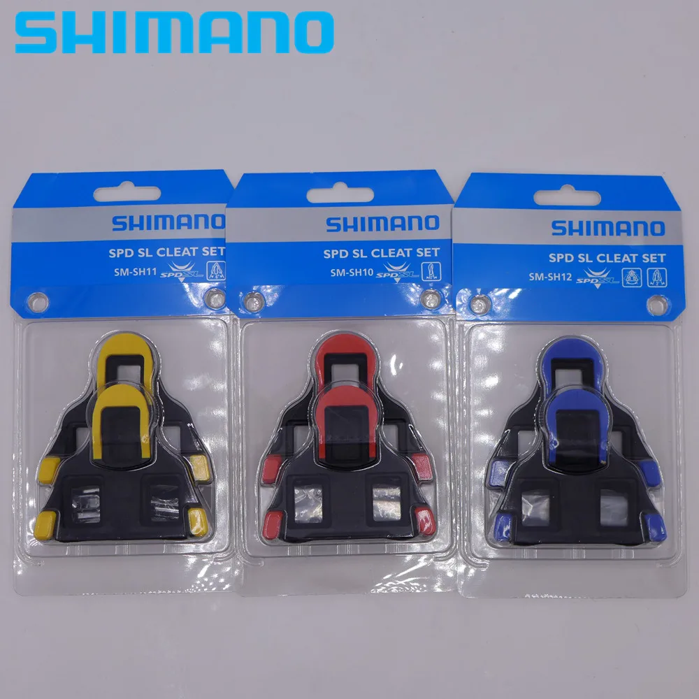 

SHIMANO SM SH10/SH11/SH12 SPD SL Road Bike Cycling Pedals Cleat Set