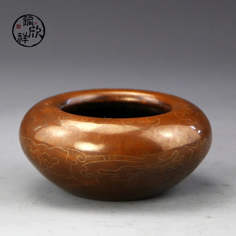 Xinxiang copper incense burner incense furnace incense Xun playing pieces Buddhist activities tong xinxiang ceramic incense burner incense tea retro supplies with incense burner incense