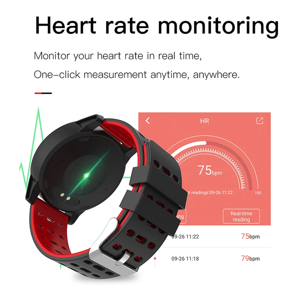 Portable Medical Equipment Blood Pressure Monitor Tonometer On The Wrist Waterproof Digital Wrist Fashion Meter Tracker Watch
