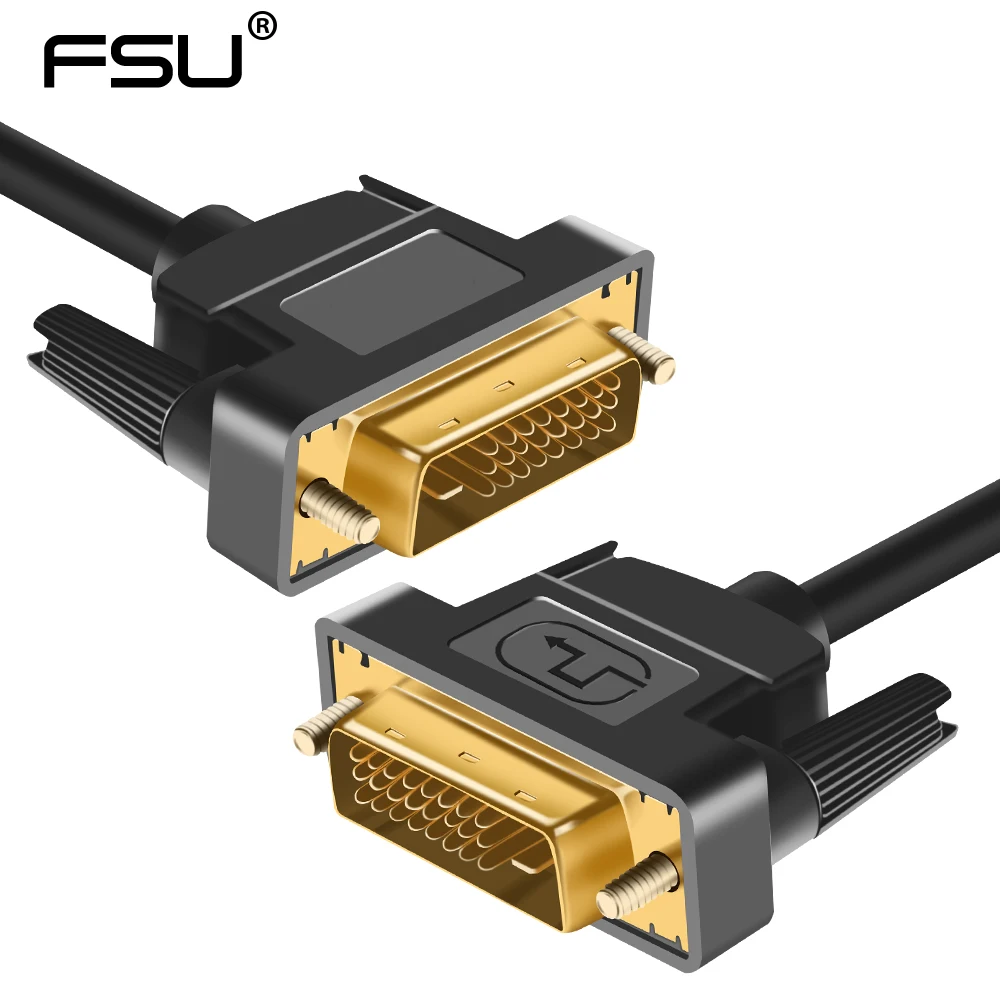 Buy High speed DVI cable 1M,1.8M,2M,3M Gold Plated