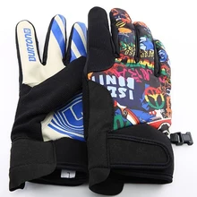 Лыжные перчатки BOODUN, флисовые перчатки для сноуборда, снегохода, езды на мотоцикле, зимние перчатки, ветрозащитные водонепроницаемые мужские и женские зимние перчатки