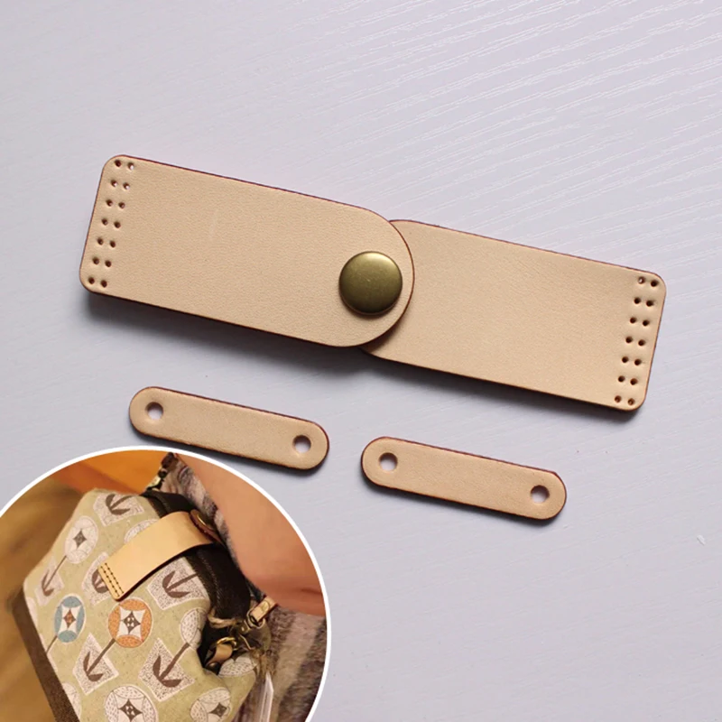 Ladies Bag Leather Bag Buckle Handmade Match Small Corners Fillet Leather Buckles 4 Colors DIY