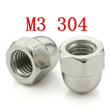 

M3 304 Stainless Steel Cap Acorn Hex Nuts