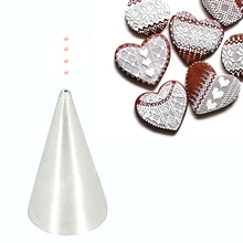 1 мм Круглый для украшения торта, кондитерские насадки, кондитерские насадки, инструменты для украшения торта, насадки для письма