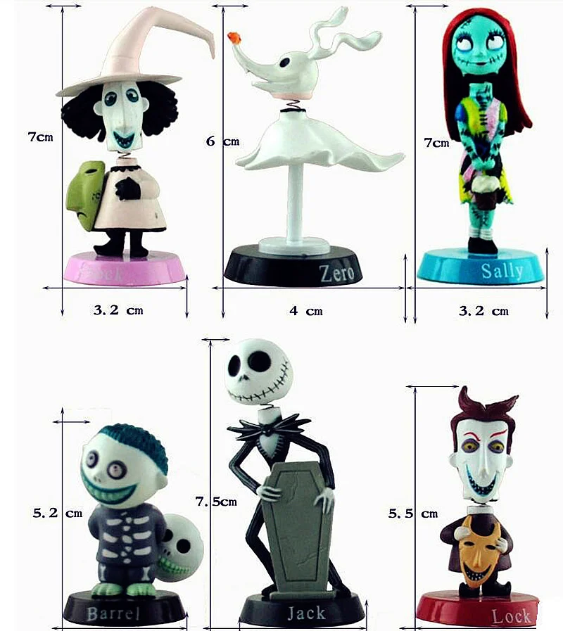 Nightmare Before Christmas Figure Jack Skellington  (2)