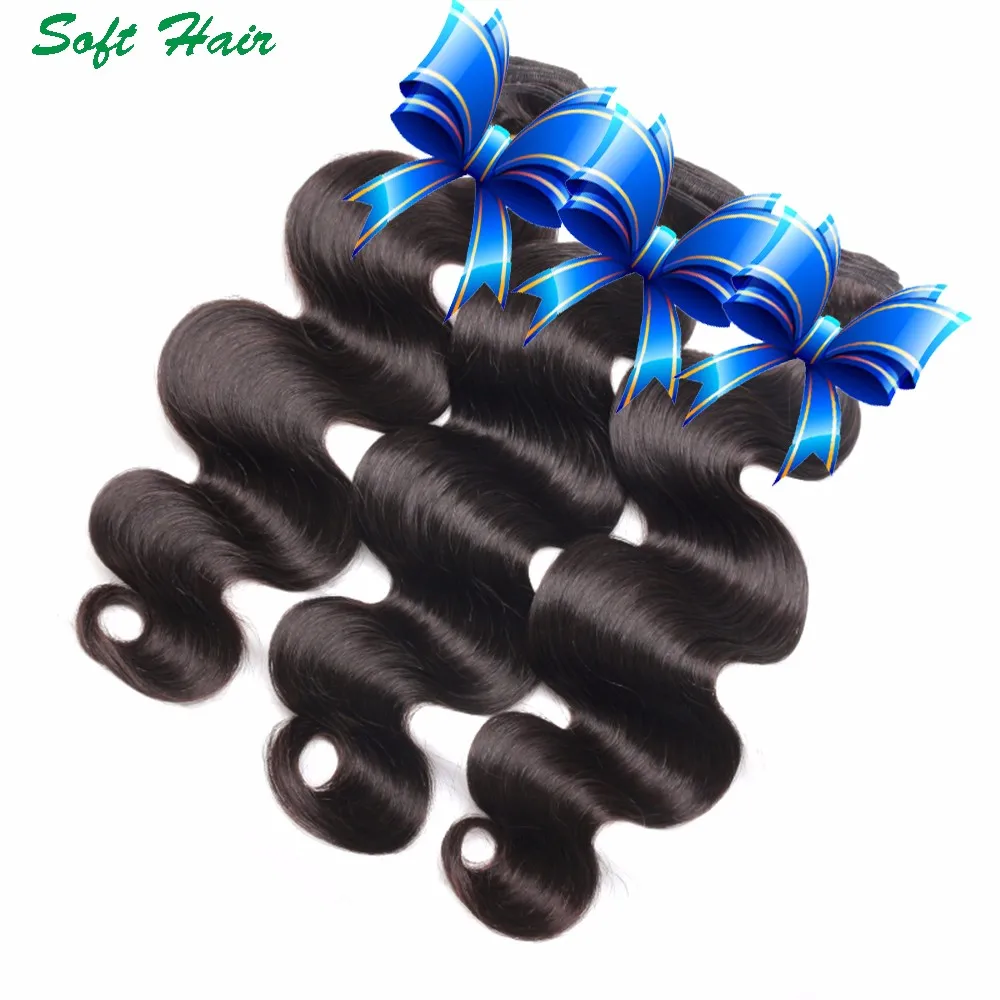 wet and wavy human hair bodywave brazilian virgin hair 3