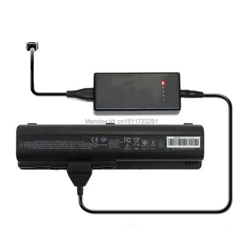 

External Laptop Battery Charger for HP Business Notebook 2710p EliteBook 2730p 2740p 2740w 2760p
