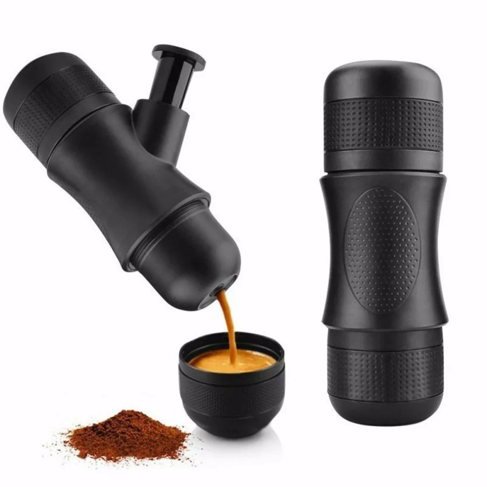 

500ML Mini Handheld Portable Manual Machine Espresso Machine Coffee Maker Tool Cafe Outdoor Travel Camping Gadget