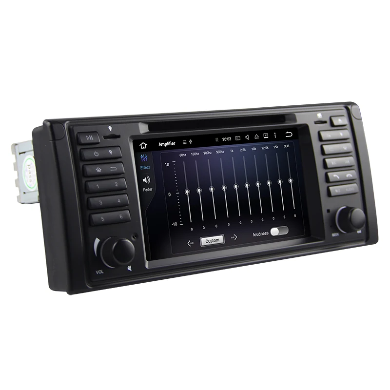 Perfect Newest Android 8.0 Octa Core 4G RAM 64G ROM GPS Navigation 7 " Car DVD Player for BMW E39 5er/M5 96-03 with Radio/Bluetooth/RDS 23