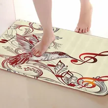 Стиль птицы коврик для ванной комнаты, смешной Противоскользящий коврик для ванной, занавески для душа s аксессуары, соответствующие вашей душевой занавеске