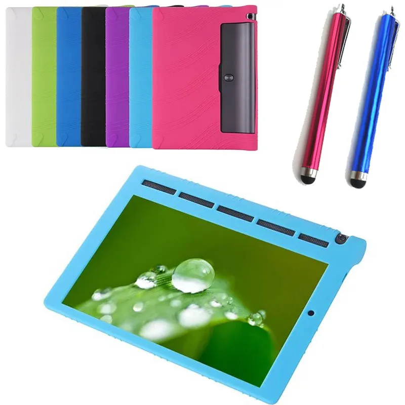 Cheap pen+New For Lenovo Yoga tablet 3 X50F X50M X50L silicon case