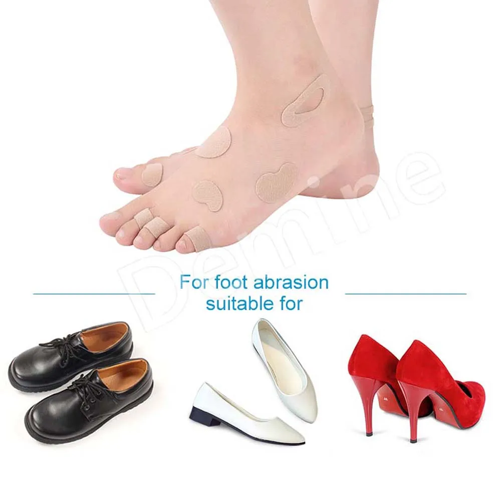 3 Pcs медицинской Кукуруза волдыри наклейки для пальцы ног Каблук предотвратить шлифовальные подушки для ног мгновенный колодки наборы