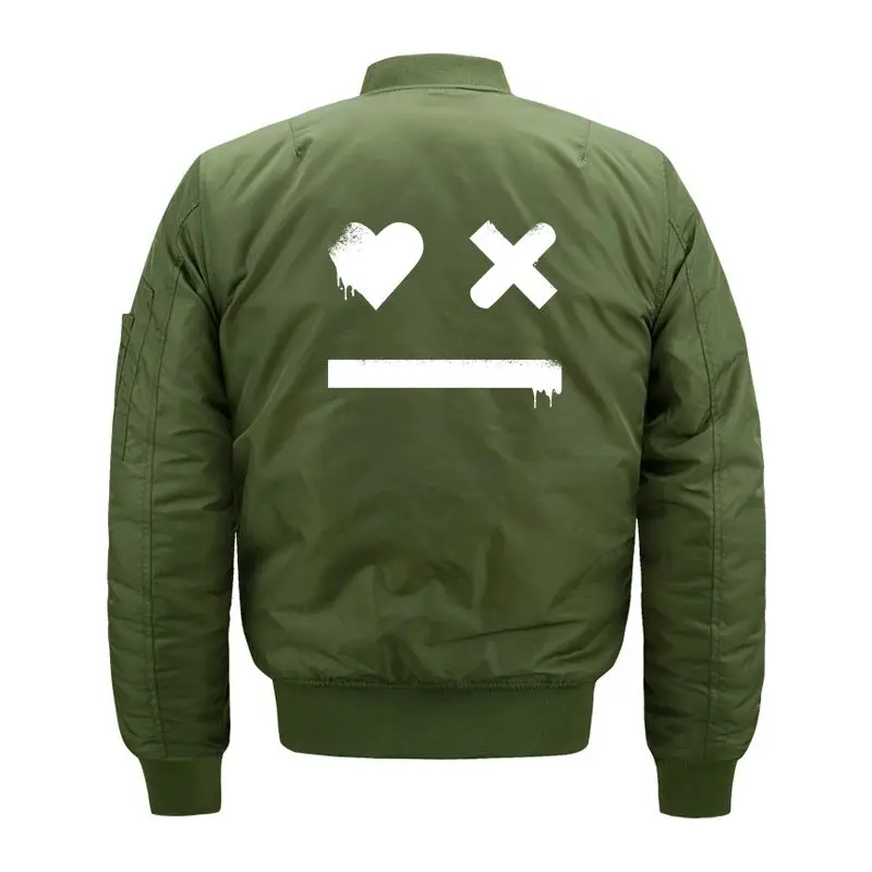 GAAJ забавные "Love Death Robots" куртки мужские 6XL 7XL 8XL куртка в стиле милитари с круглым вырезом теплый, зимний, флисовый плюс размер A2R6I