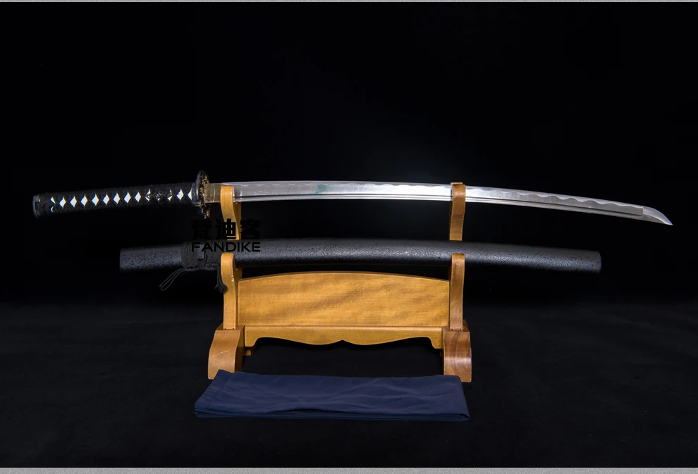 Бритва острый японский самурайский меч ручной работы Wakizashi цветы Боевая готовая флами Хамон японский самури Дракон лезвие