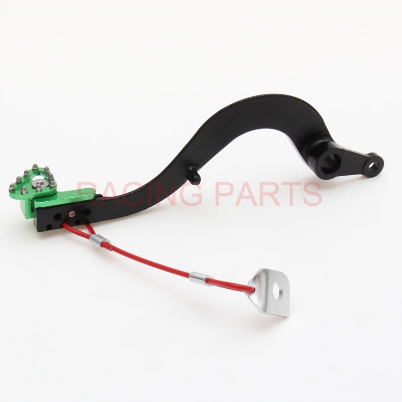 Forjado pedal de freno trasero brazo con freno para KX450F kxf450 dirtbike offraod Accesorios