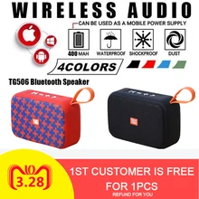 Портативная колонка Беспроводная Громкая связь Bluetooth динамик водонепроницаемый открытый супер бас стерео USB FM радио Mico SD карта громкий динамик