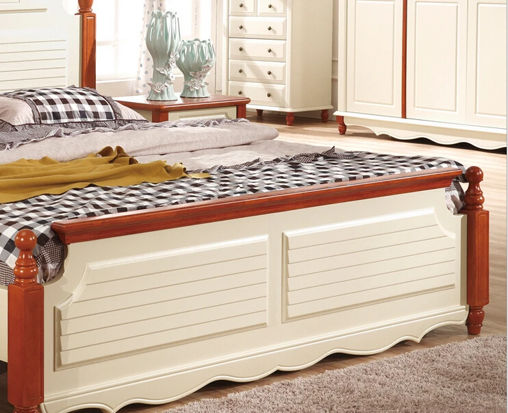 Мебель для спальни детская кровать из цельного дерева KT312|solid wood kids bed|bedroom furniturekids