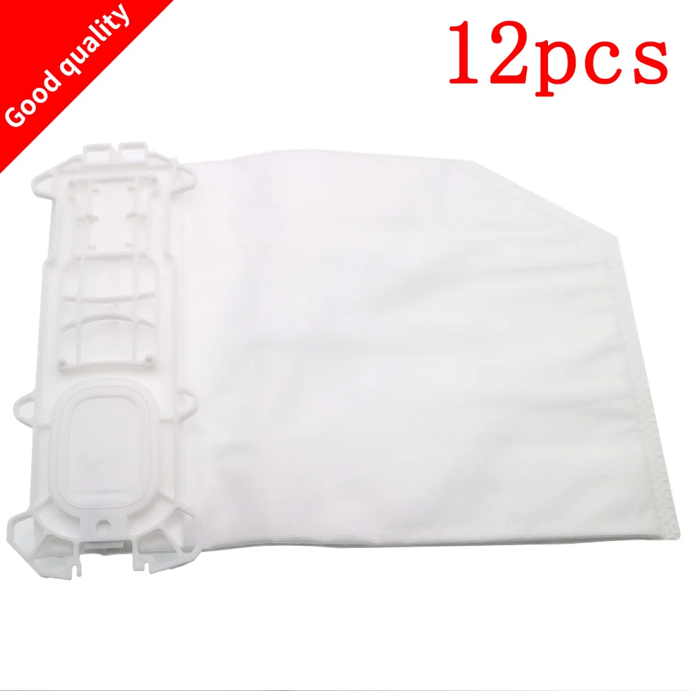 12pcs bag Vacuum Cleaner Accessories Dust Bag for Vorwerk VK135 VK136 FP135 FP136 Kobold135 Kobold136 VK369 replacement hepa filter suitable for vorwerk kobold vk 135 136 vk135 vk136 vacuum cleaner accessories