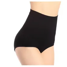 Высококачественный бренд плюс размер черный живот для похудения трусики пояс бедра Корректирующее белье штаны для коррекции фигуры Нижнее белье для послеродового периода