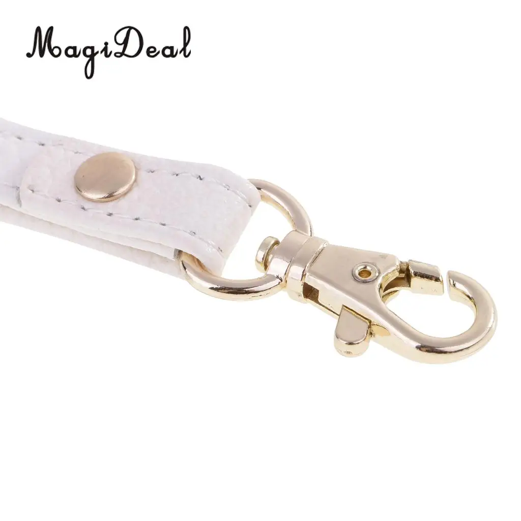 MagiDeal Simple Strap Design Genuine Leather Wristlet Wrist Bag Strap Replacements For Clutch Purse Handbags Parts