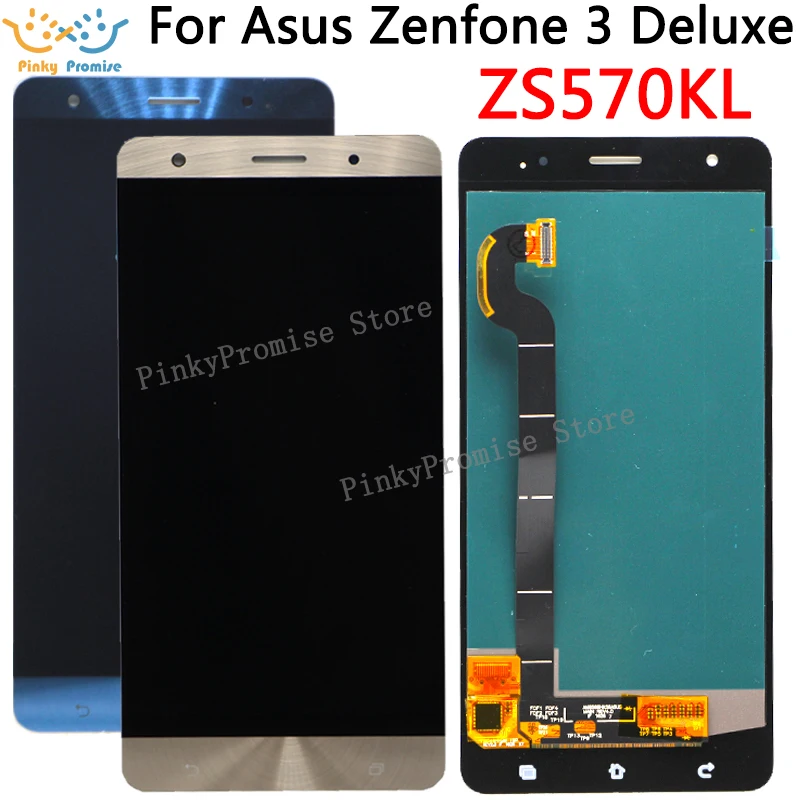 

For ASUS Zenfone 3 Deluxe Z016S Z016D ZS570KL LCD Display Touch Screen Digitizer Assembly 5.7"for ASUS ZS570KL LCD Replacement