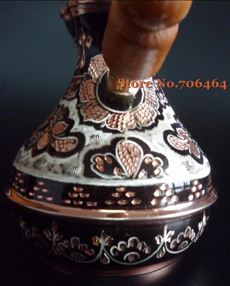 Russian style 550ML Enamel coffee pot 6 