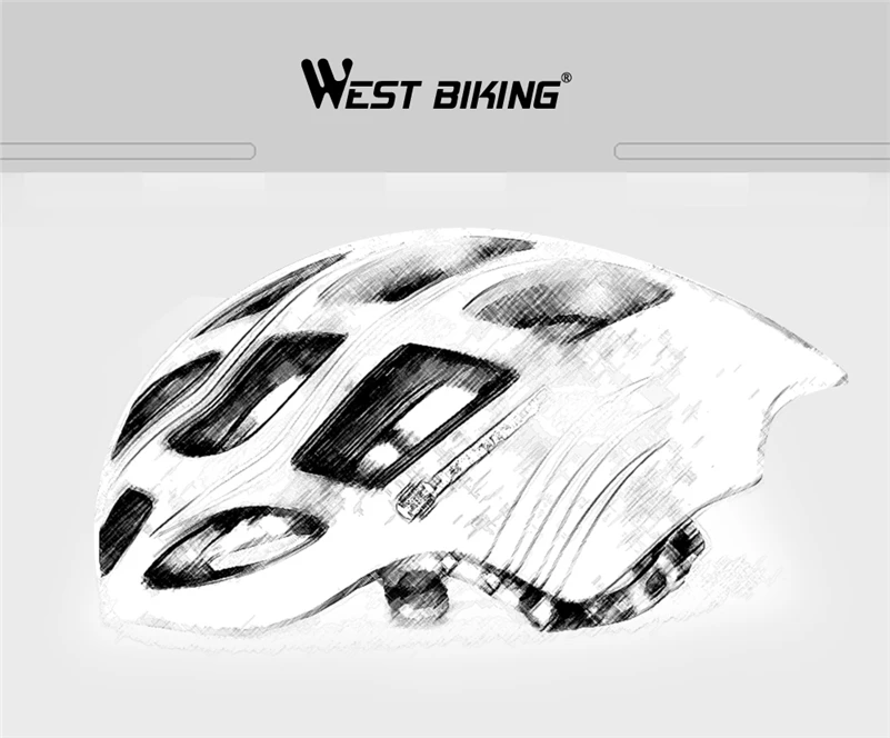 WEST BIKING, ультралегкий велосипедный шлем 54-60 см, велосипедный шлем, цельный, литой, для шоссейных велосипедов, шлем, Capacete Casco Ciclismo, шлемы