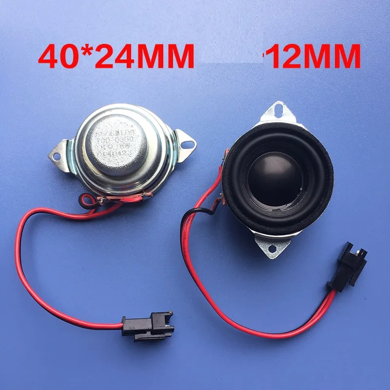 

New sound speaker 8 ohms 1 watt 8R 1W speaker 40*24mm thick 12mm Loudspeaker