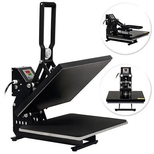 Heat Presses Auto Open 16 x 20 Inch T shirt Transfer Press 1600W Fabric