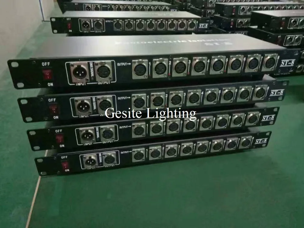 Усилитель сигнала 2 шт./лот 8 road DMX512/усилитель профессиональное dj оборудование|stage