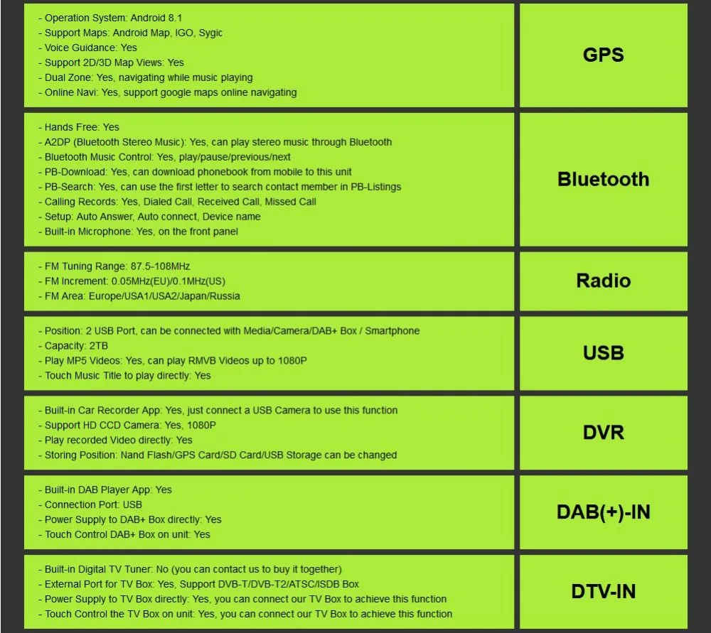 Perfect Hizpo 2din  Android 8.1 Universal GPS Radio Stereo Audio Car Multimedia Player For Nissan For KIA For Toyota For Honda TPMS 27