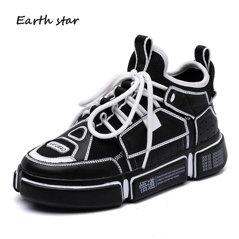 Белая обувь Женские кроссовки на платформе Модная брендовая zapatos de mujer chaussures femme