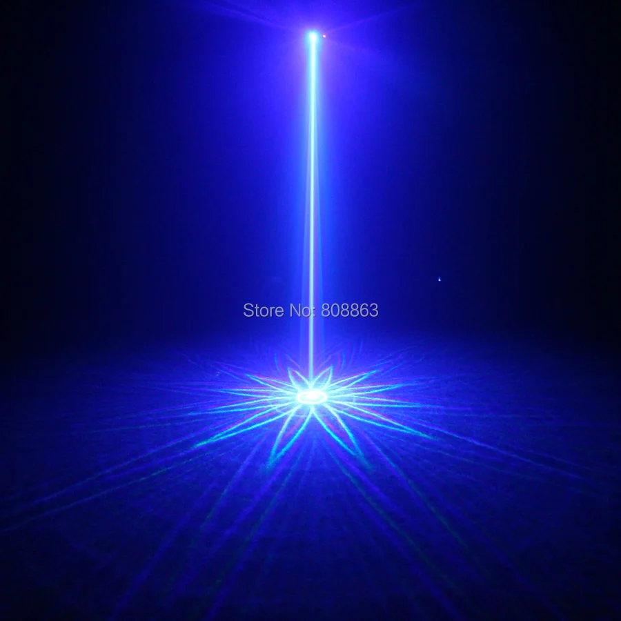ESHINY дистанционного Мини Синий Зеленый лазерный 8 большие модели проектор DJ диско танцы бар Семья вечерние сценическое освещение световое