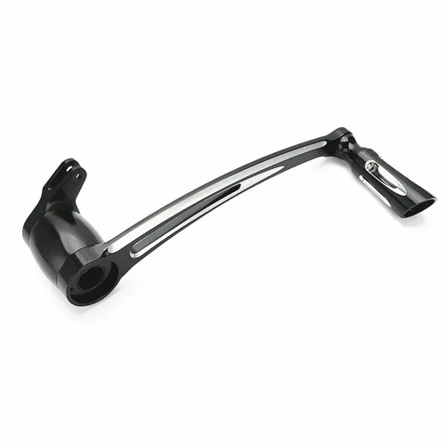 

Black Deep Cut Brake Arm Lever W/ Peg Pedal For 1996-2013 Harley Electra Glide FLHT Motorcycle