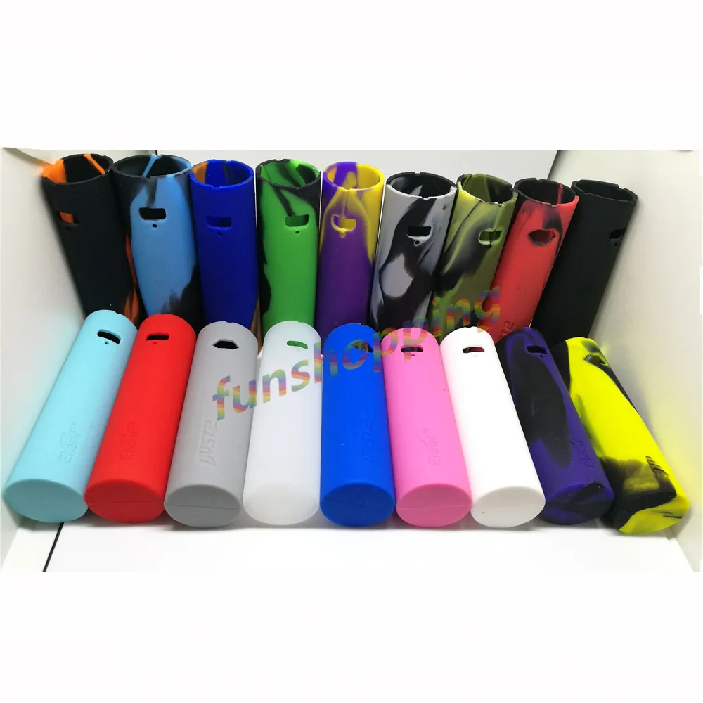 

Random Authentic Top Quality iJust 2 box Mod rubber silicone case and silicone cover/sleeve/skin/enclosure for Eleaf iJust2 Mod