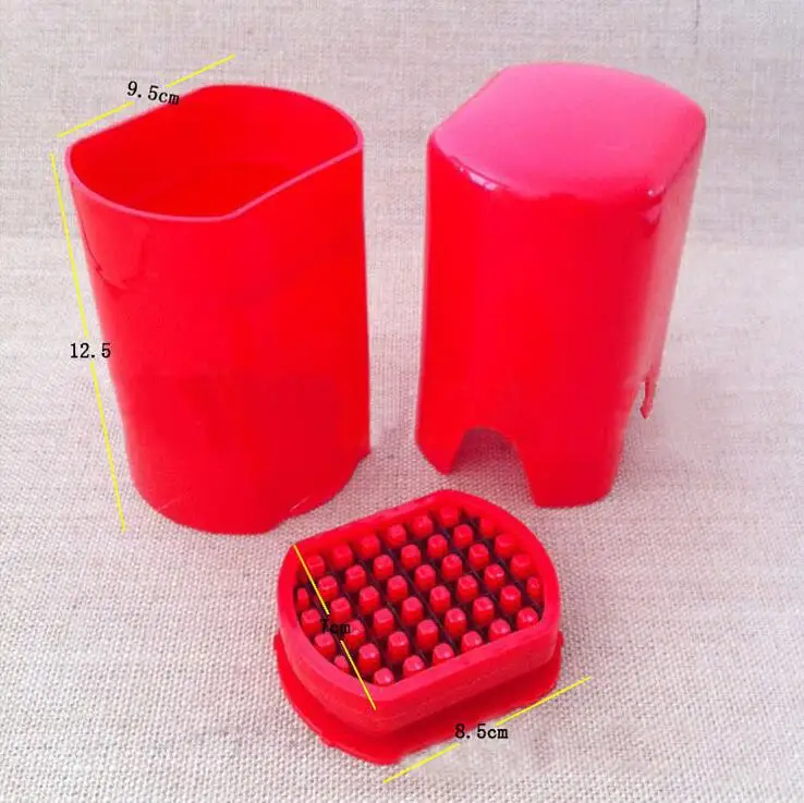 1PC Perfect Fries Potato Chips Fry Cutter Vegetable French Fry Cutter Vegetable Fruit Slicer Tool Ovoshtezka OK 0305