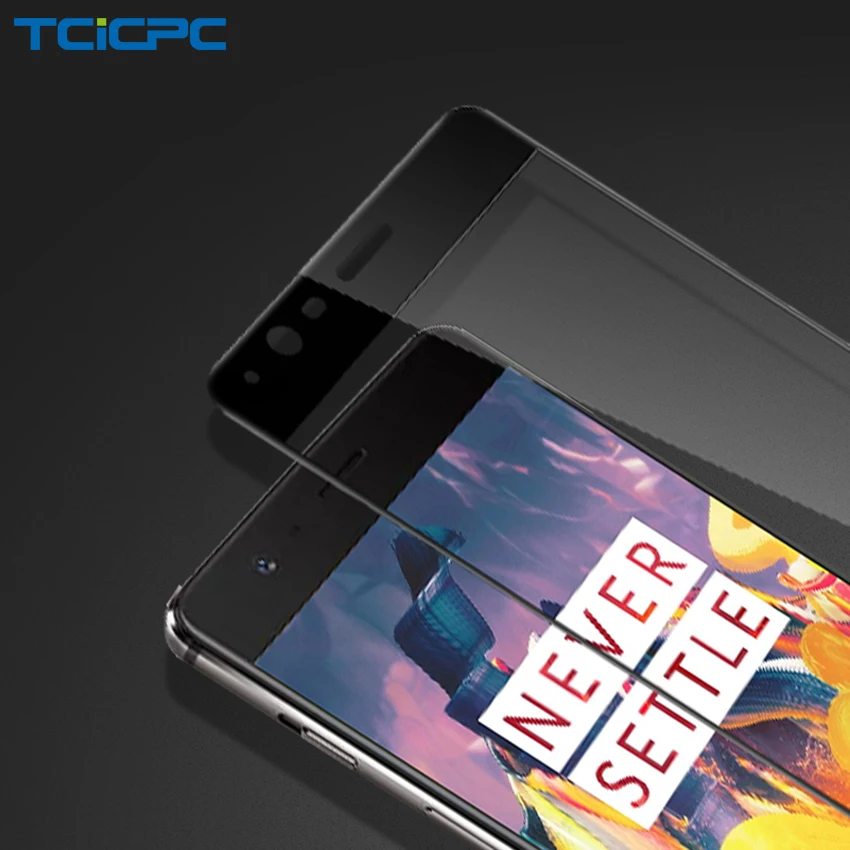 Закаленное стекло TCICPC для Oneplus 3 T полноэкранная Защитная пленка 3T Oneplus3 A3010 9H|tempered
