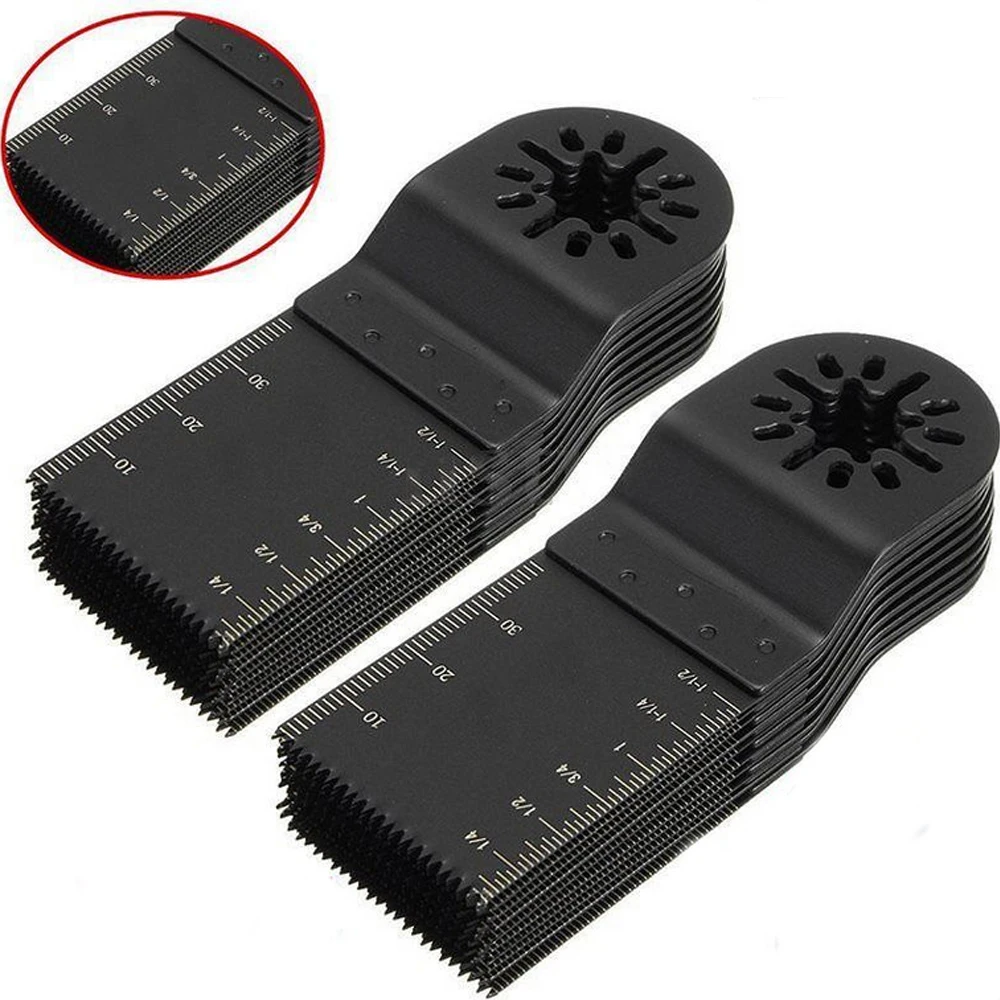 

20PCS 35mm Universal HCS Oscillating Multi Tool Saw Blades for Metal Wood Cutting Multitool Woodworking Cutter Power Tools