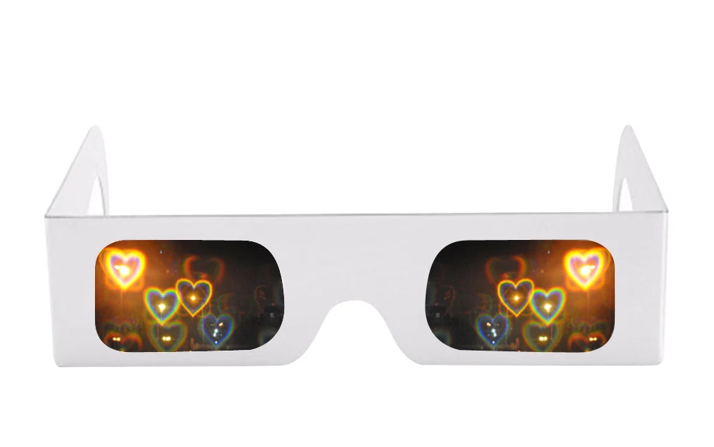 Linhas 3D Íris Grades De Difração Óculos