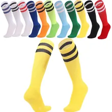 Взрослый футбол носки профессиональные футбольные Клубные носки толстые высокие тренировочные гольфы гетры высококачественные носки HD-09